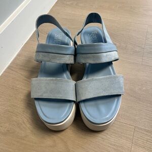 Franco Sarto Women's Blue Sandals